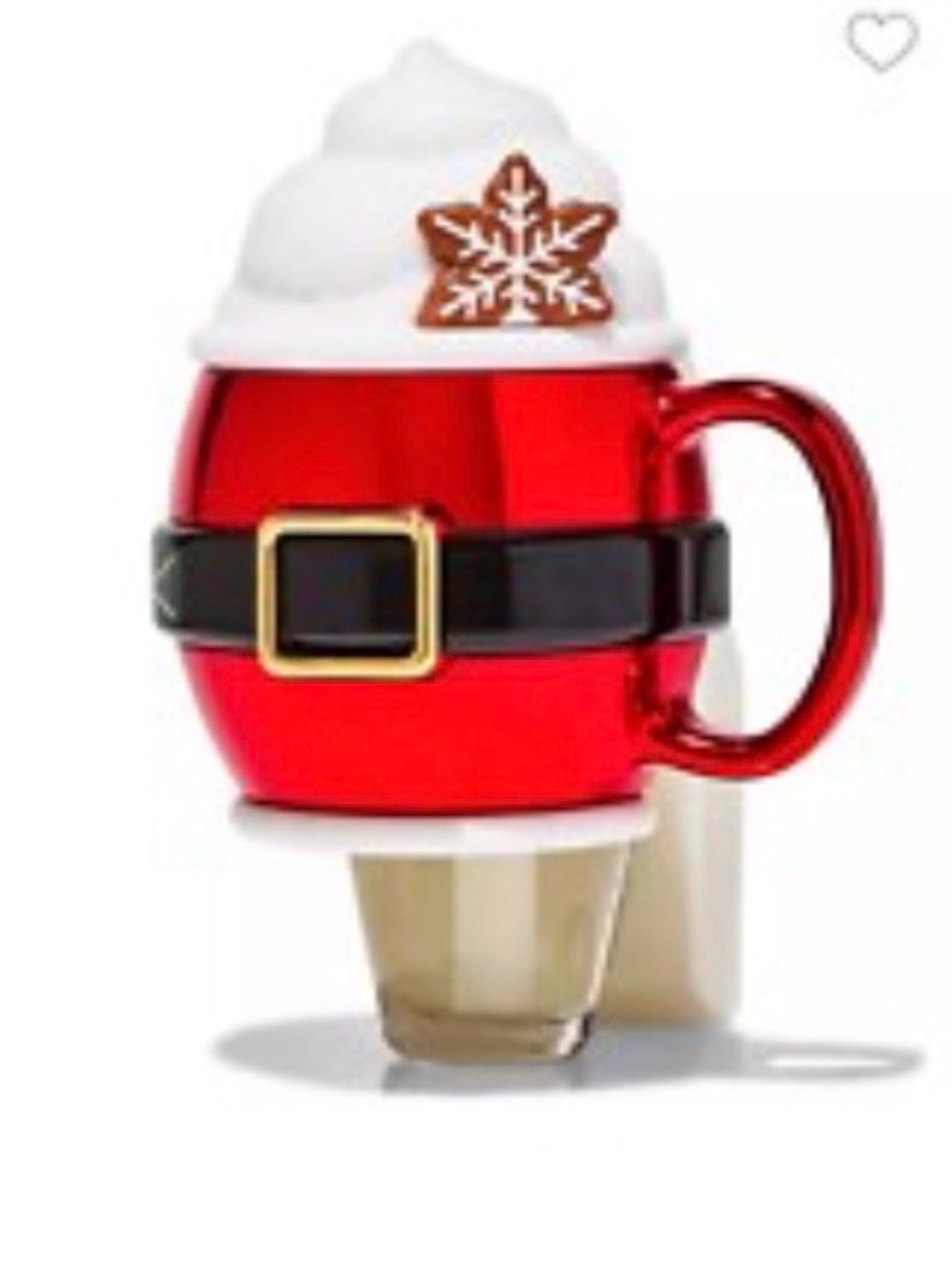 Bath and Body Works Santa Wallflower Night Light Plug-In